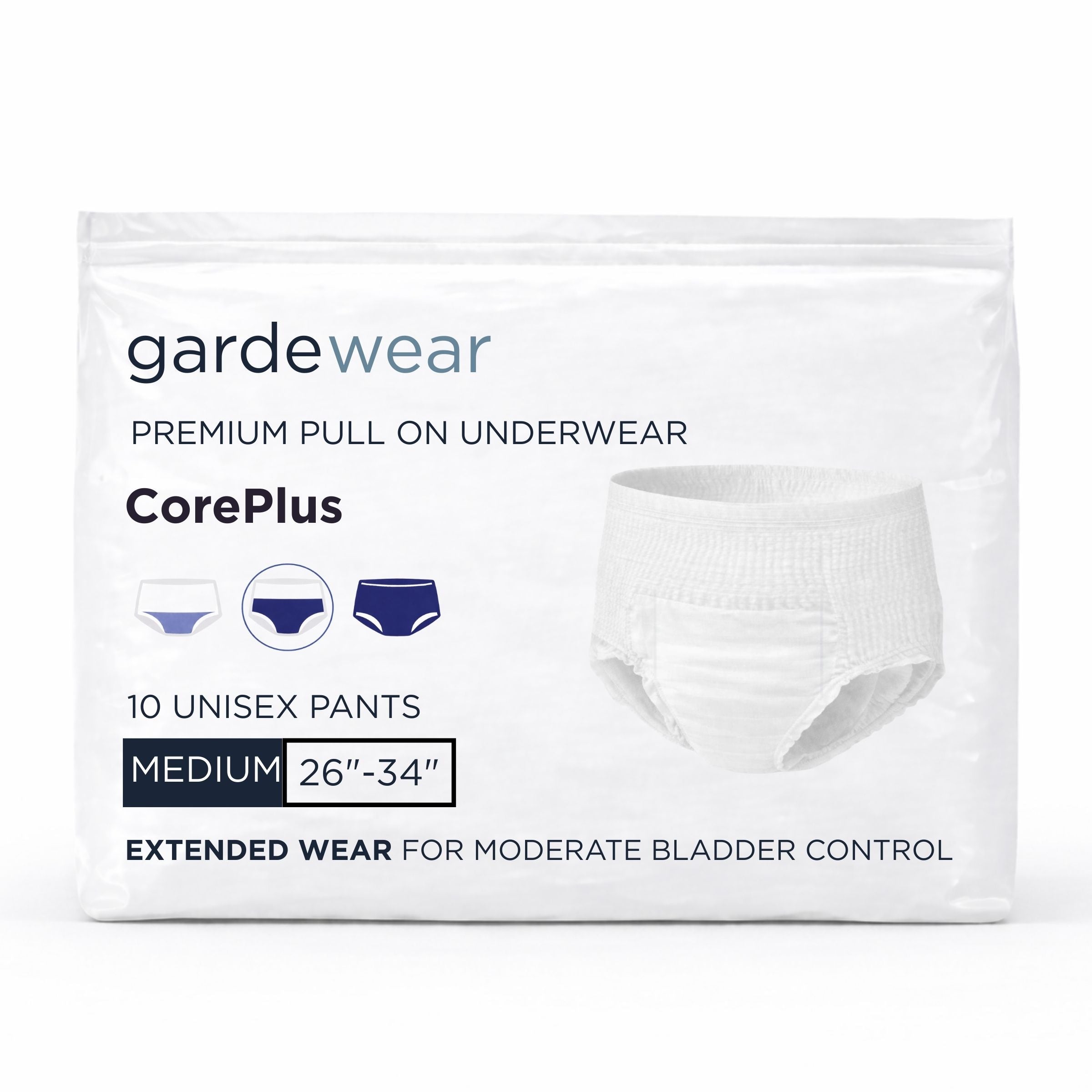 CorePlus Pant — Extended Wear Bladder Control for Women